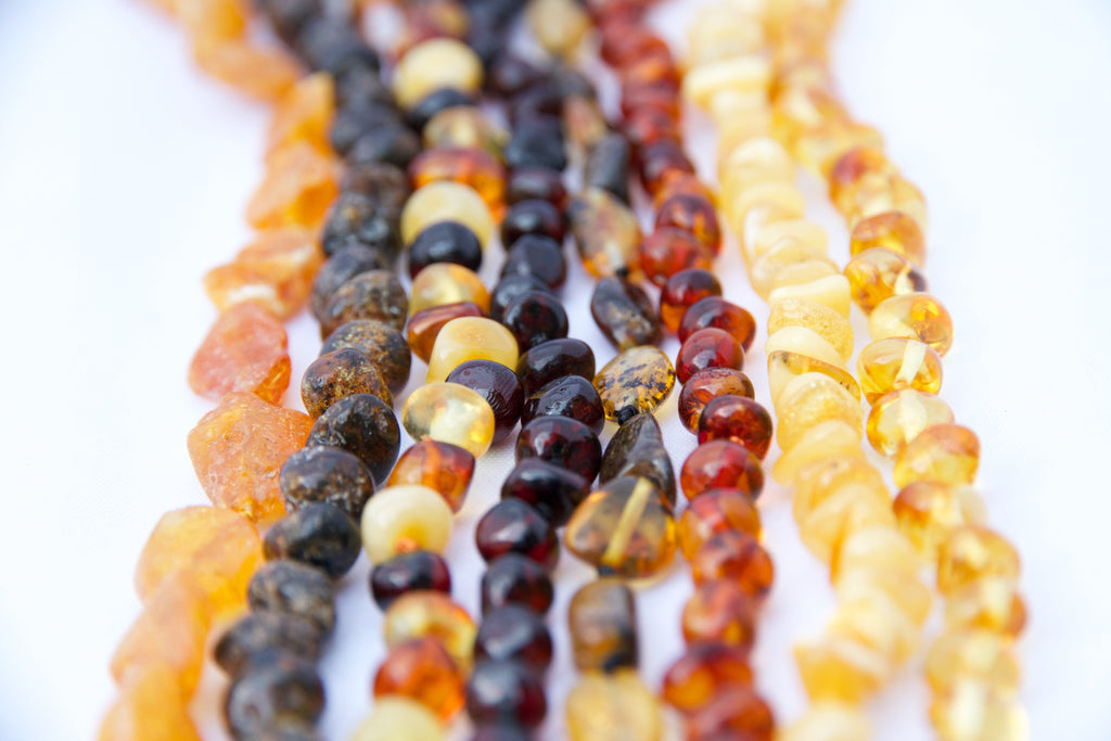 Amber bead colours