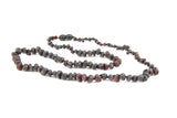 raw cherry adult necklace amber